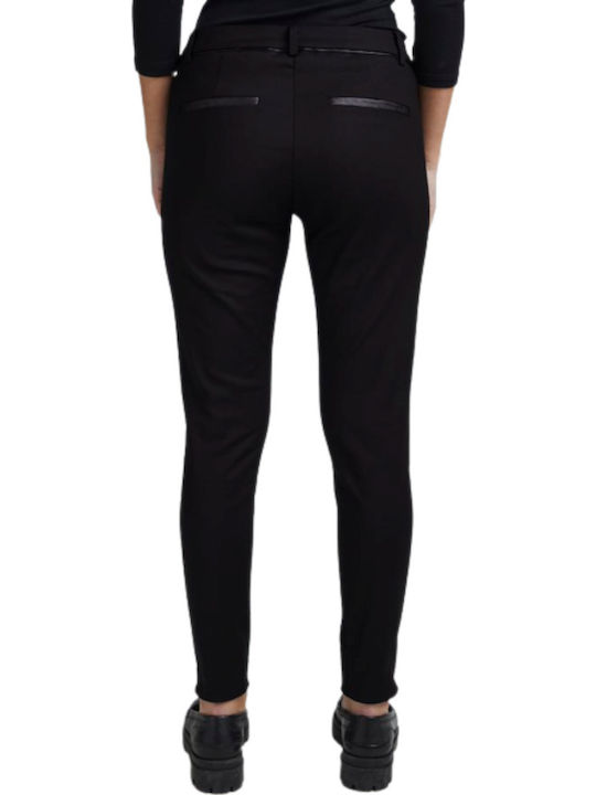 Fransa Pants Suiting Black Γυναικείο