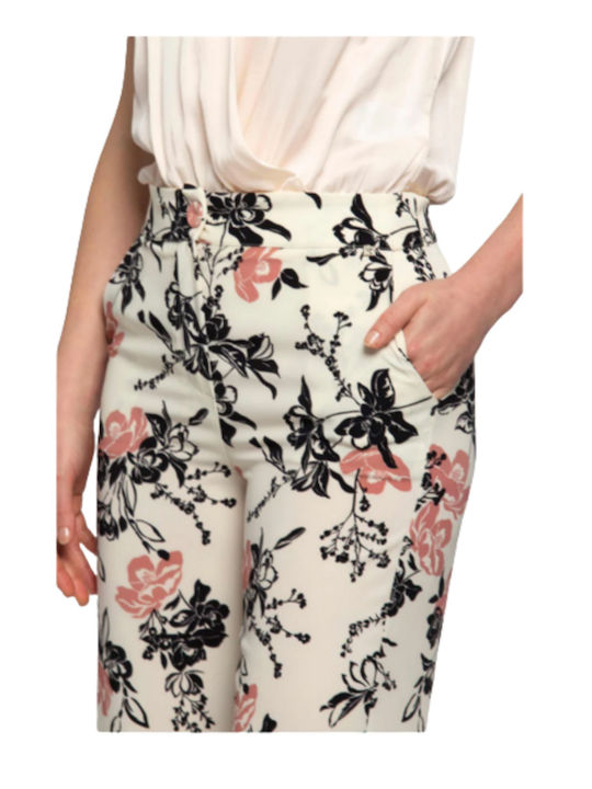 Kocca Pink/Beige Maranarra Women's Trousers F1091