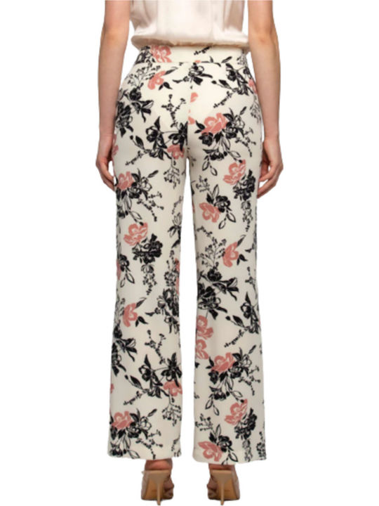 Kocca Pink/Beige Maranarra Women's Trousers F1091