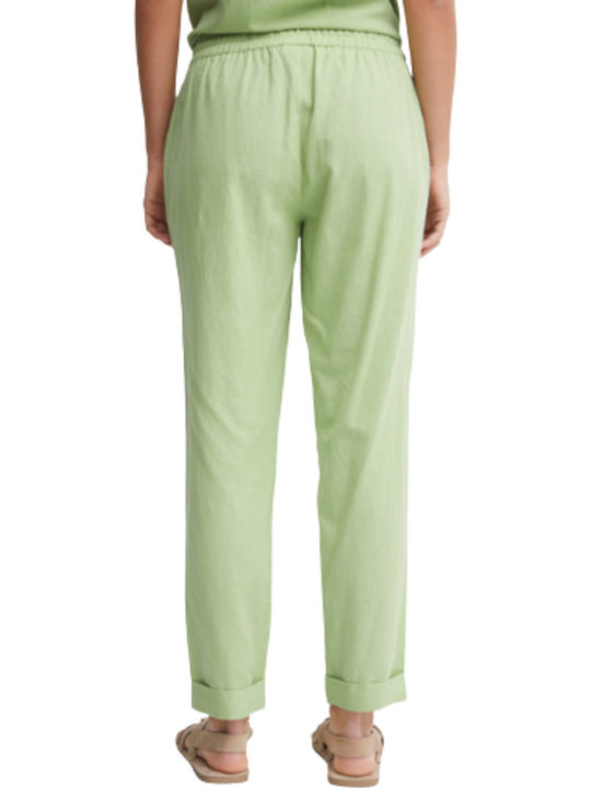 Fransa Frmaddie Casual Pants 20612011 Green Women's Trousers