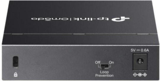 TP-LINK Omada Неуправляем L2 Switch с 5 Портове Гигабитови (1Gbps) Ethernet и 5 SFP Портове