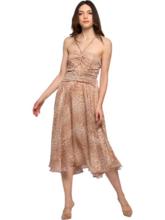 Kocca Braxic Abito Fant.caramello/pa Dress F3045 Γυναικείο