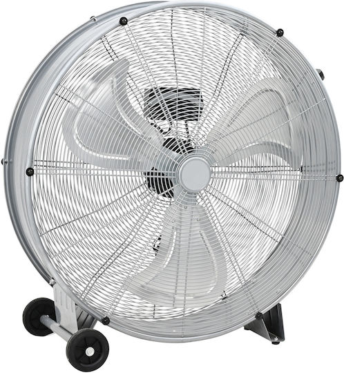 vidaXL Ventilator Boden 120W Silber