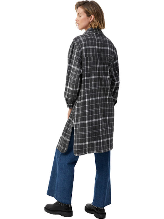 Fransa Long Shaded Checkers Overshirt Frmaya Ja 1 Γυναικείο