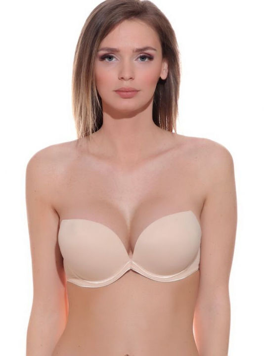 Σουτιέν Jolidon Max-up Super Push-up S1600 Μπεζ