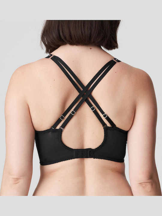 Prima Donna Σουτιέν Vya Plunge Bra Μαύρο 0163332 Μαύρο