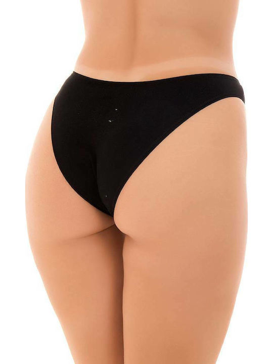 Women's Low Waist Slip Fay Lingerie 3Pack Black 112