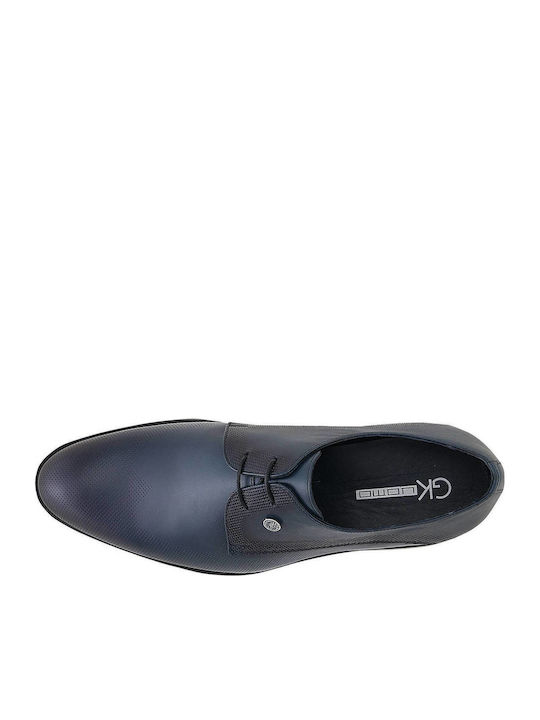Δετά Δερμάτινα Παπούτσια Gk Μπλε Gk15618_blue Μπλε