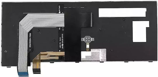 Hintergrundbeleuchtete Laptop-Tastatur Lenovo 00UR355 US Mentor Premium