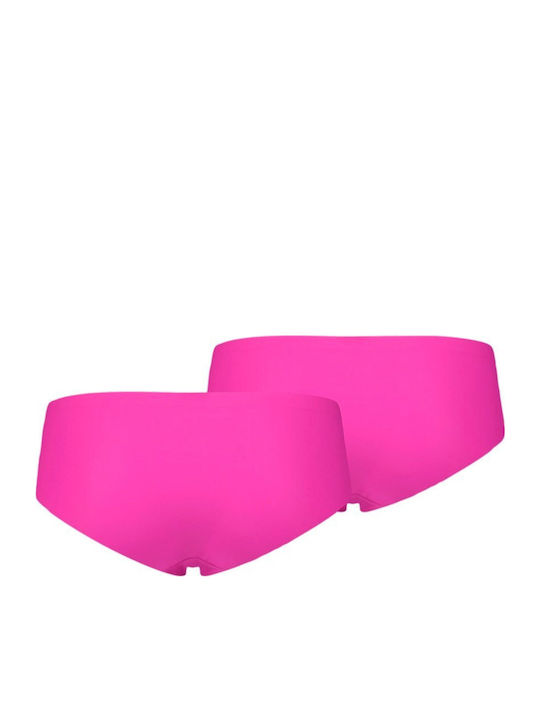 Γυναικεία Slip 2Pack χωρίς Ραφές Φούξια