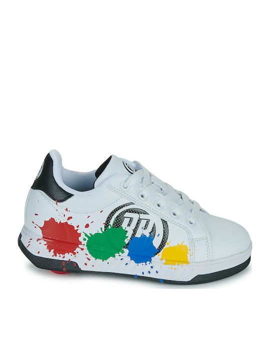 Kids Sneakers with Wheels White