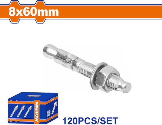 Wadfow Plugs Oops Metal 8x60mm