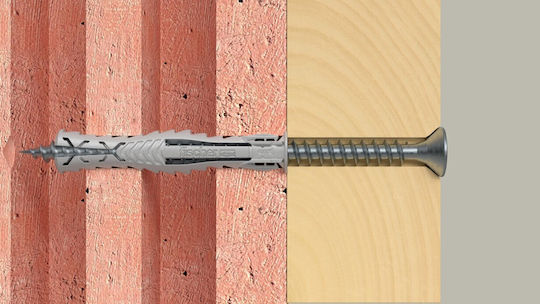 fischer Schraubanker Kunststoff 8x65mm 10Stück