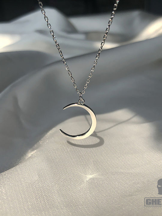 Ghetto Charm Mond aus Silber