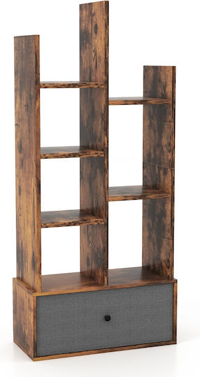 Βιβλιοθήκη Καφέ 53x24x118εκ. Βιβλιοθήκη Καφέ 53x24x118εκ.