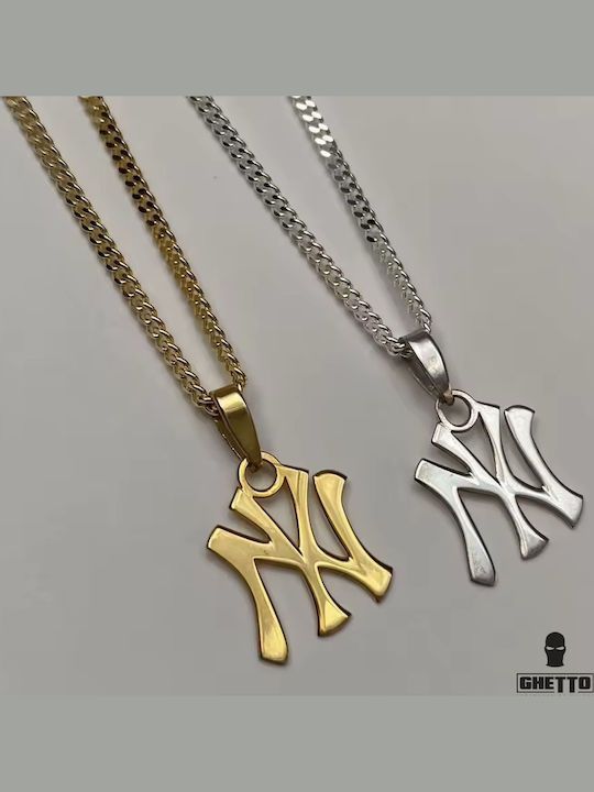 Ghetto Charm from Gold Plated Steel