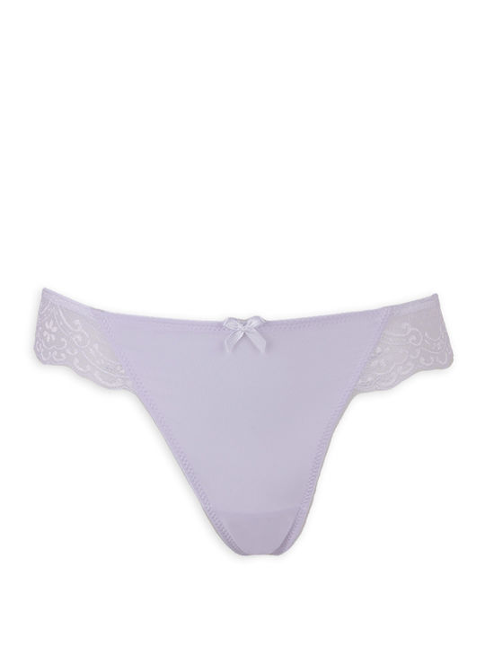 Damen Zeichenfolge mit Spitze Black