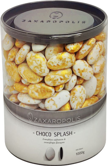 Zaxaropolis Бадеми Choco Splash във Форма Класически с Вкус Кокос Златист 1000гр