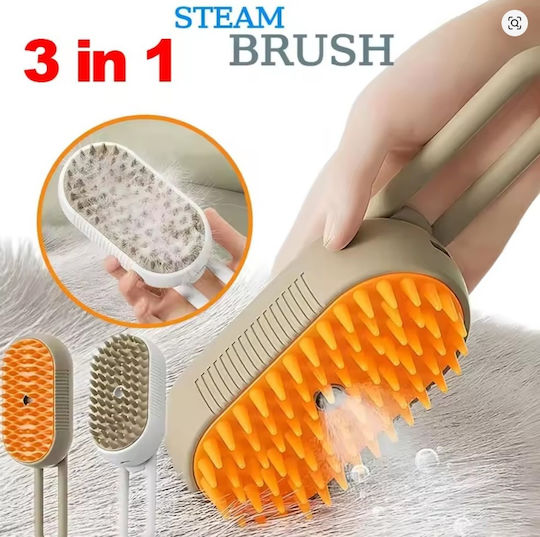 Steam brush Brush Dogs for Coat Cleaning