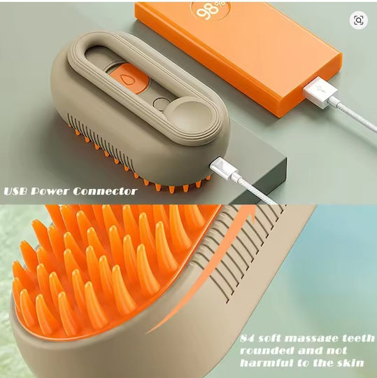 Steam brush Brush Dogs for Coat Cleaning