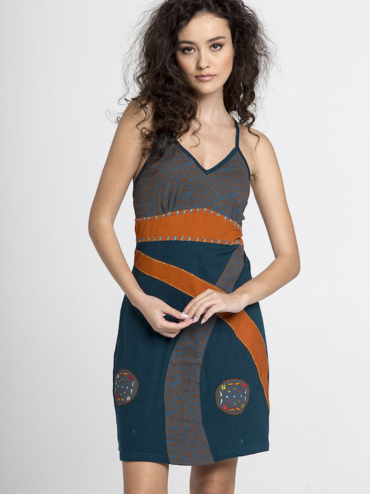 Multicolour Beachwear Caftan