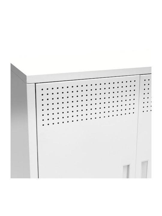 Двукрилен гардероб Levi Метал 70x35x170бр