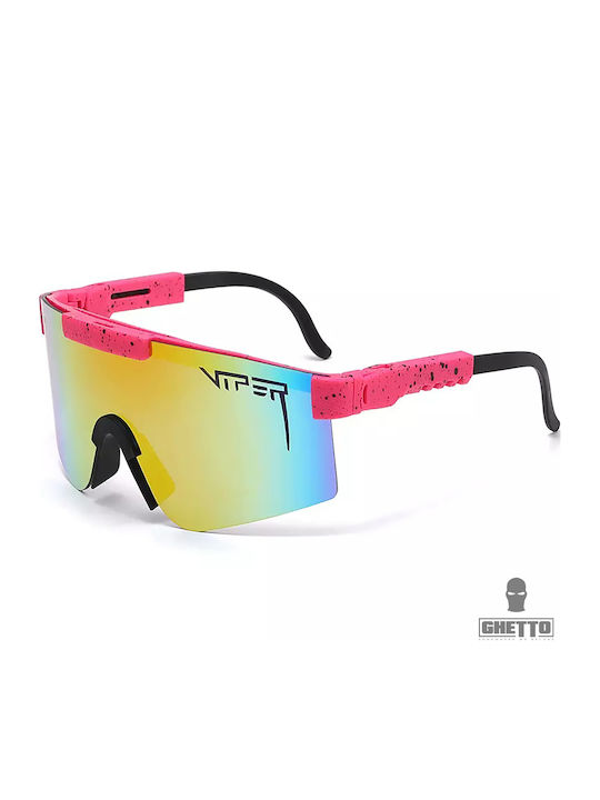 Ghetto Unisex Sunglasses with Green Frame and Green Lens HS2047 Green