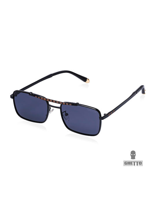 Ghetto Sonnenbrillen Silber mit Gestell Ghetto Sonnenbrillen Silber mit Gestell