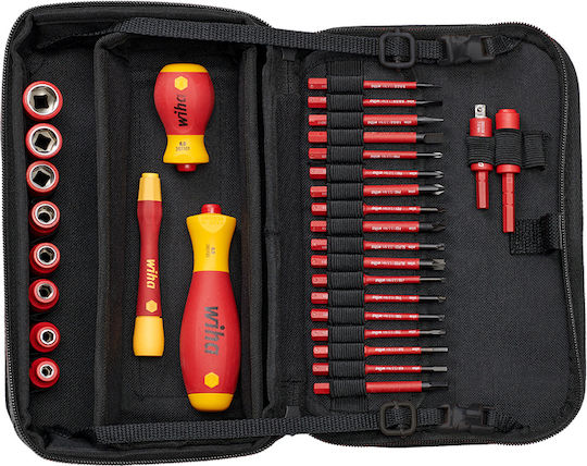 Wiha Slimvario Set Set 3 Electrician 1000V Screwdrivers