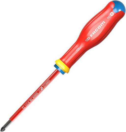 Facom Electrician 1000V Long Screwdriver Star Size Pz1x209mm