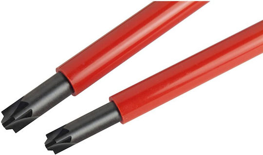 Stanley FatMax Set 2 Electrician 1000V Screwdrivers with 2 Interchangeable Tips