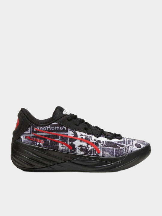 All-Pro Nitro Low Basketball Shoes Black
