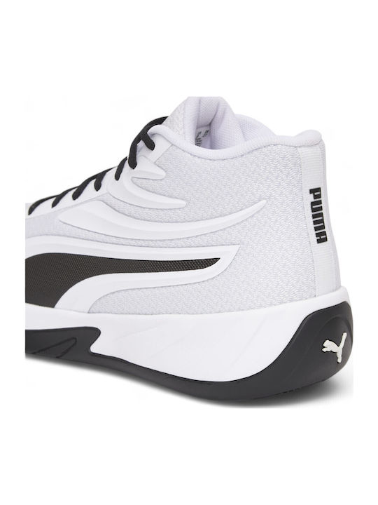 Mid CourtT Pro High Basketball Shoes White