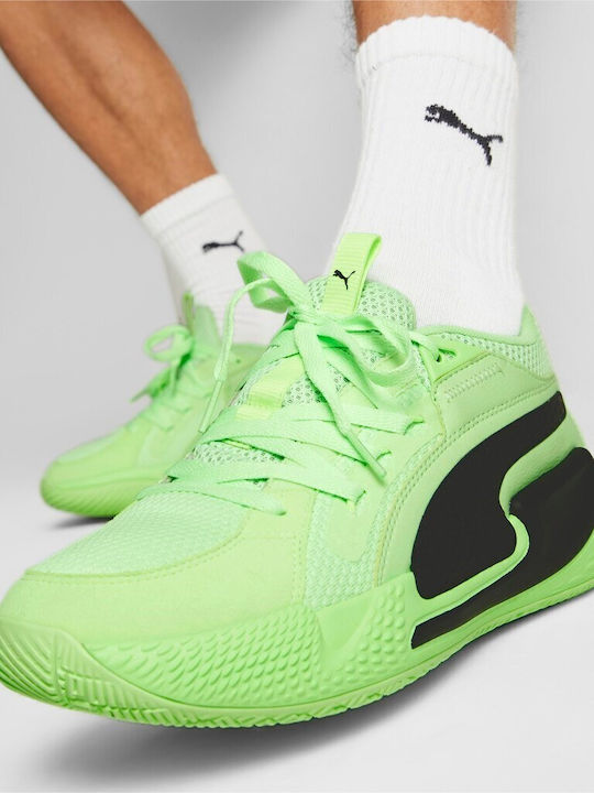 Court Rider Chaos Niedrig Basketballschuhe Grün