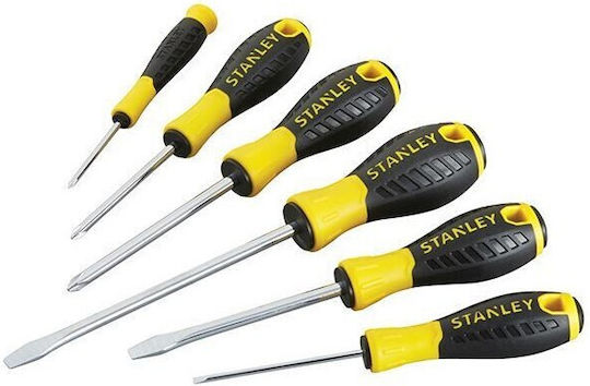 Stanley Σετ Κατσαβίδια με 6 Εναλλασσόμενες Μύτες Essential