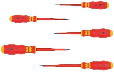 Wurth Set 5 Electrician VDE 1000V Screwdrivers