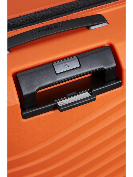 Samsonite Intuo Valiză Mare De Călătorie Dură Portocalie Cu 4 Roți Înălțime 81 Cm