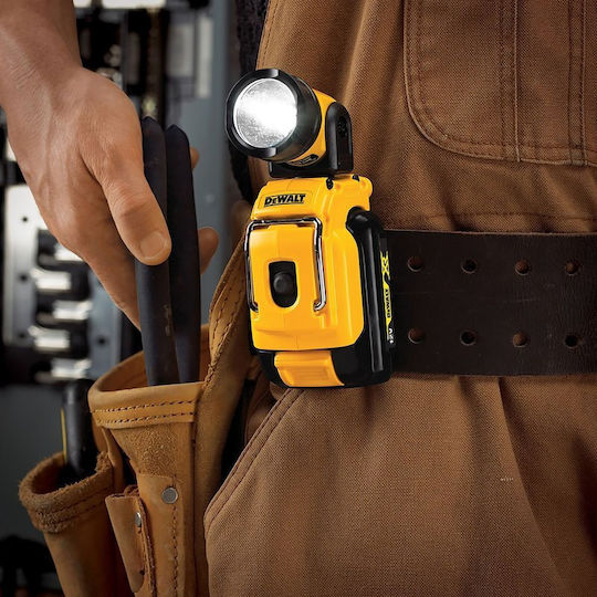 Dewalt Φακός Συνεργείου Μπαταρίας LED με Φωτεινότητα έως 130lm