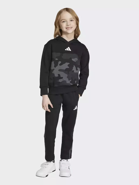 Παιδικό Σετ Φόρμας Black / White 2τμχ Essentials