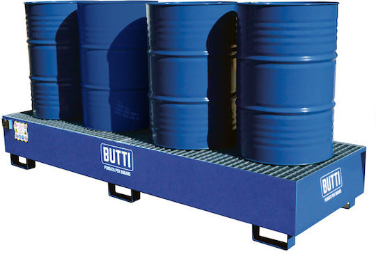 Butti 8080V4F Метал Основа за контейнери 200лт