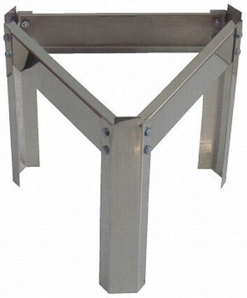 Biofan 15082 Ανοξείδωτη Βάση για Δοχεία Φ310mm Inox 100kg