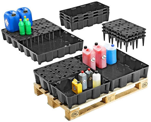 Cemo 10710 Plastic Bază pentru recipiente 120lt