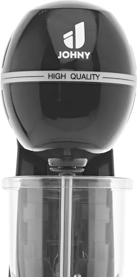Johny Commercial Coffee Frother AK/2-2T Eco Black 400W with 2 Speeds