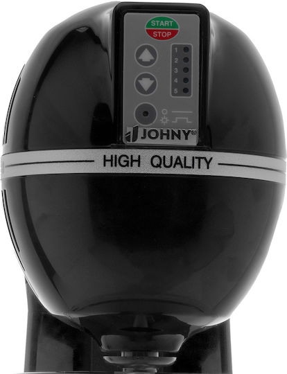 Johny Commercial Coffee Frother AK/2-5T Pulse ECO Black 400W with 5 Speeds