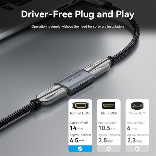 Vention Hdmi Repeater Signal Amplification 8k60hz Aiwh0
