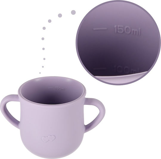 Set de hrănire din Silicon Violet 3buc