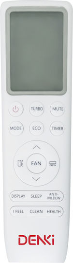 Denki Nero Klimaanlage Inverter 24000 BTU A++/A+ mit Ionisator und WiFi
