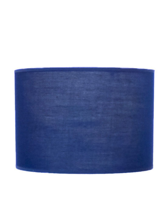 Heronia Rund Lampenschirm Blau mit Durchmesser 20cm