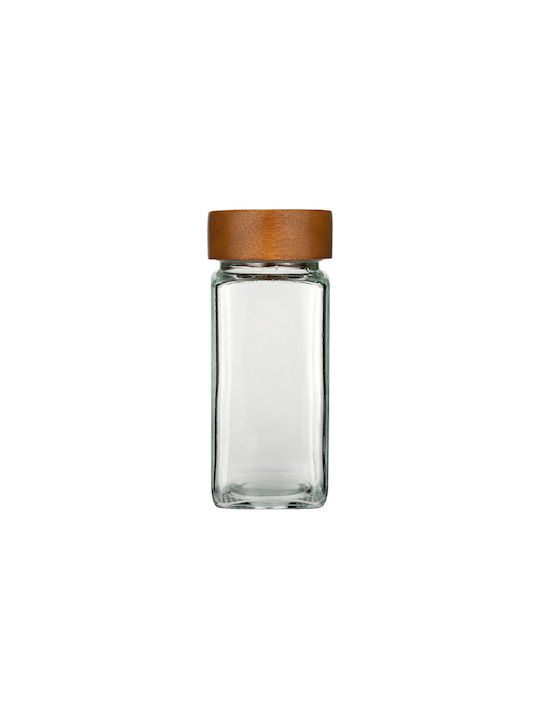 Estia Wooden Tabletop Spice Rack with Stand Allure Transparent