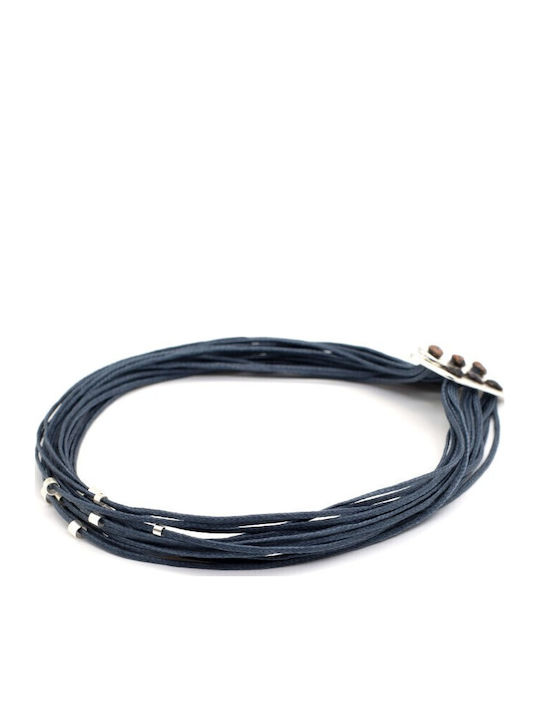 Bracelet "Countless Moments" Blue Denim